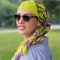 Памучни шал за косу